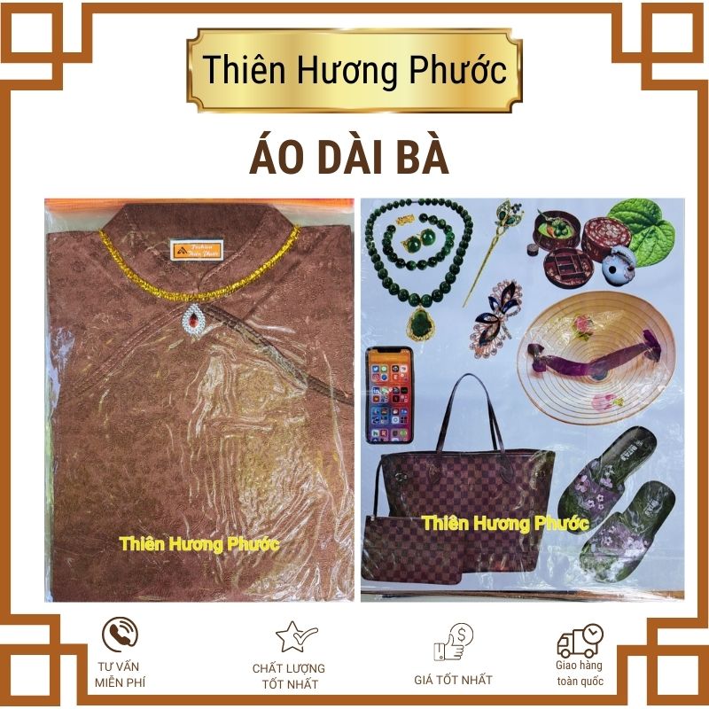 Áo dài bà cao cấp