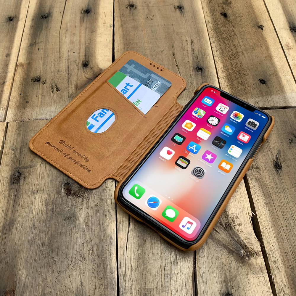 Bao da cao cấp dành cho iPhone 12 Mini / 12 / 12 pro / 12 Pro Max - Hàng chính hãng