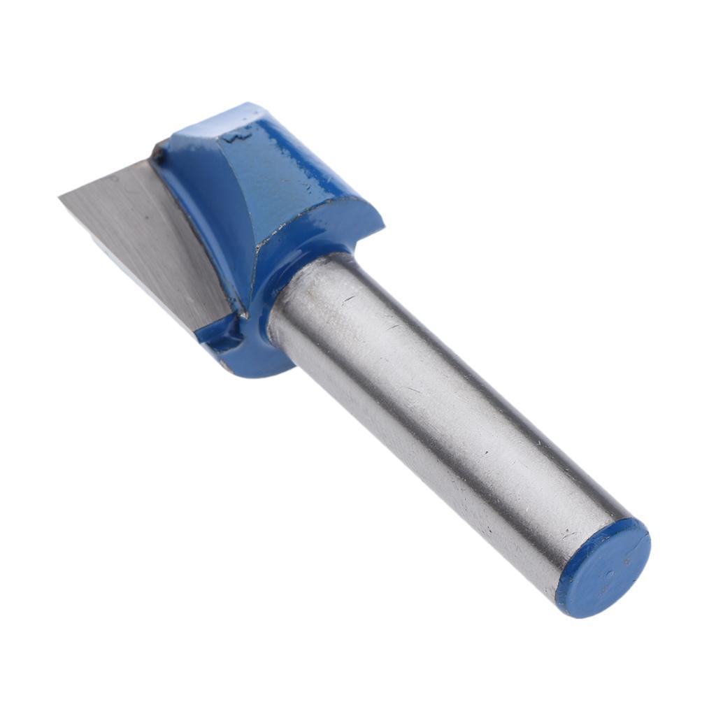 2Pcs 8mm Router Bit Bottom Cleaning Bit Woodworking Router Bit