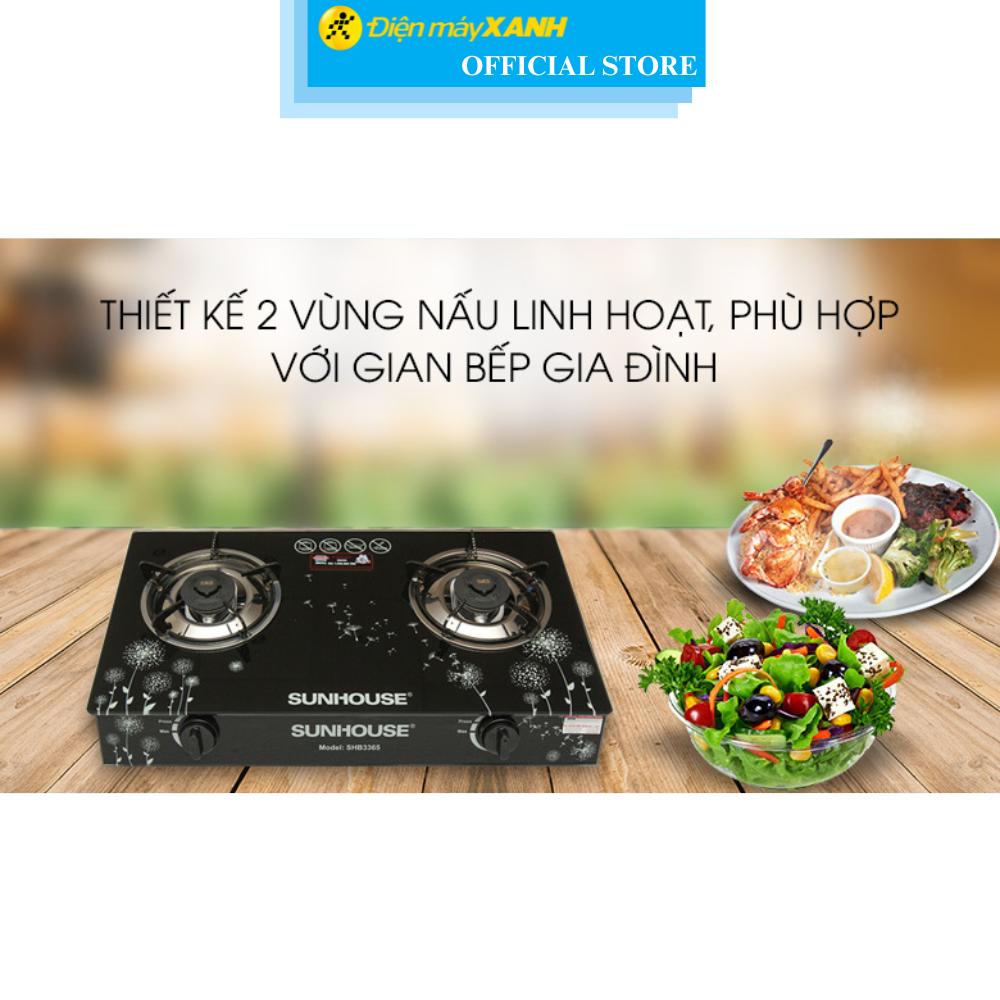 Bếp ga đôi Sunhouse SHB3365 - Hàng Chính Hãng
