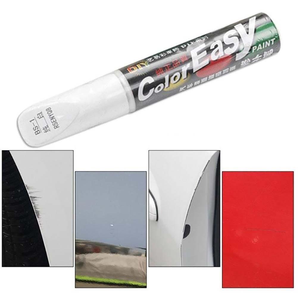Bút tẩy xóa vết trầy xước dăm, xước lộ màu trên ô tô xe máy ColorEASY 4 màu đen, ghi, đỏ, trắng