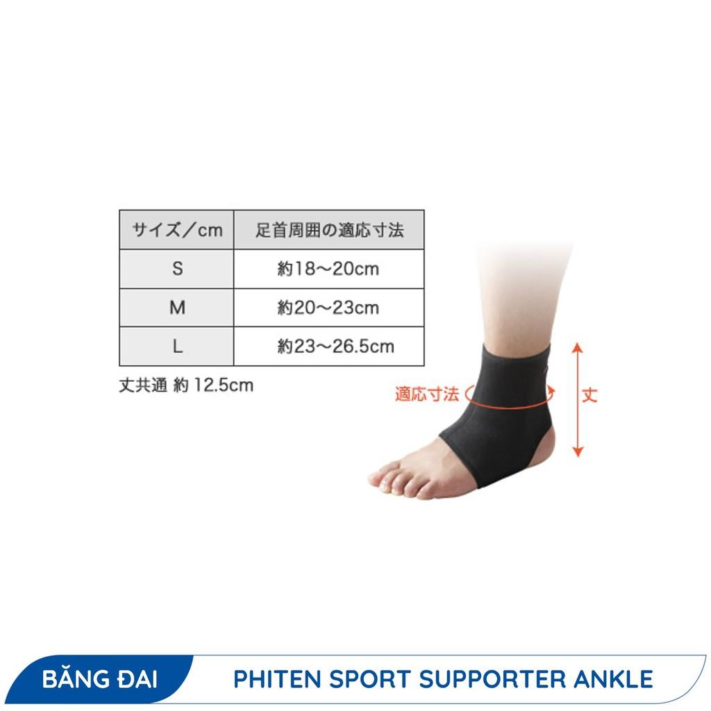 Đai Bảo Vệ Cổ Chân Thể Thao PHITEN SPORT SUPPORTER ANKLE - AP150003/AP150004/AP150005