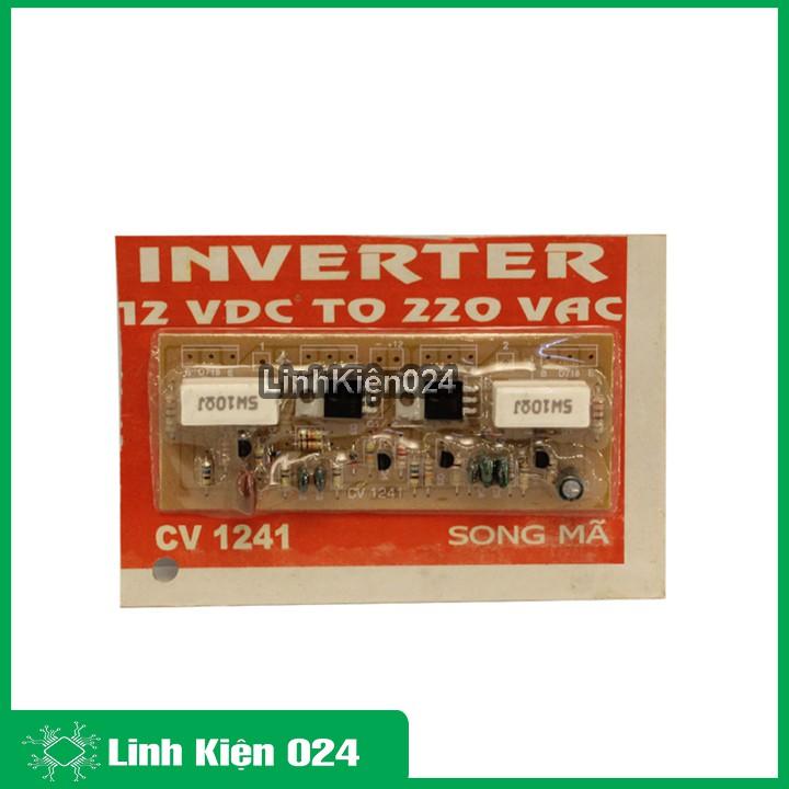 Mạch Tăng Áp Inverter 12VDC TO 220VAC CV1241 ( Đỏ )