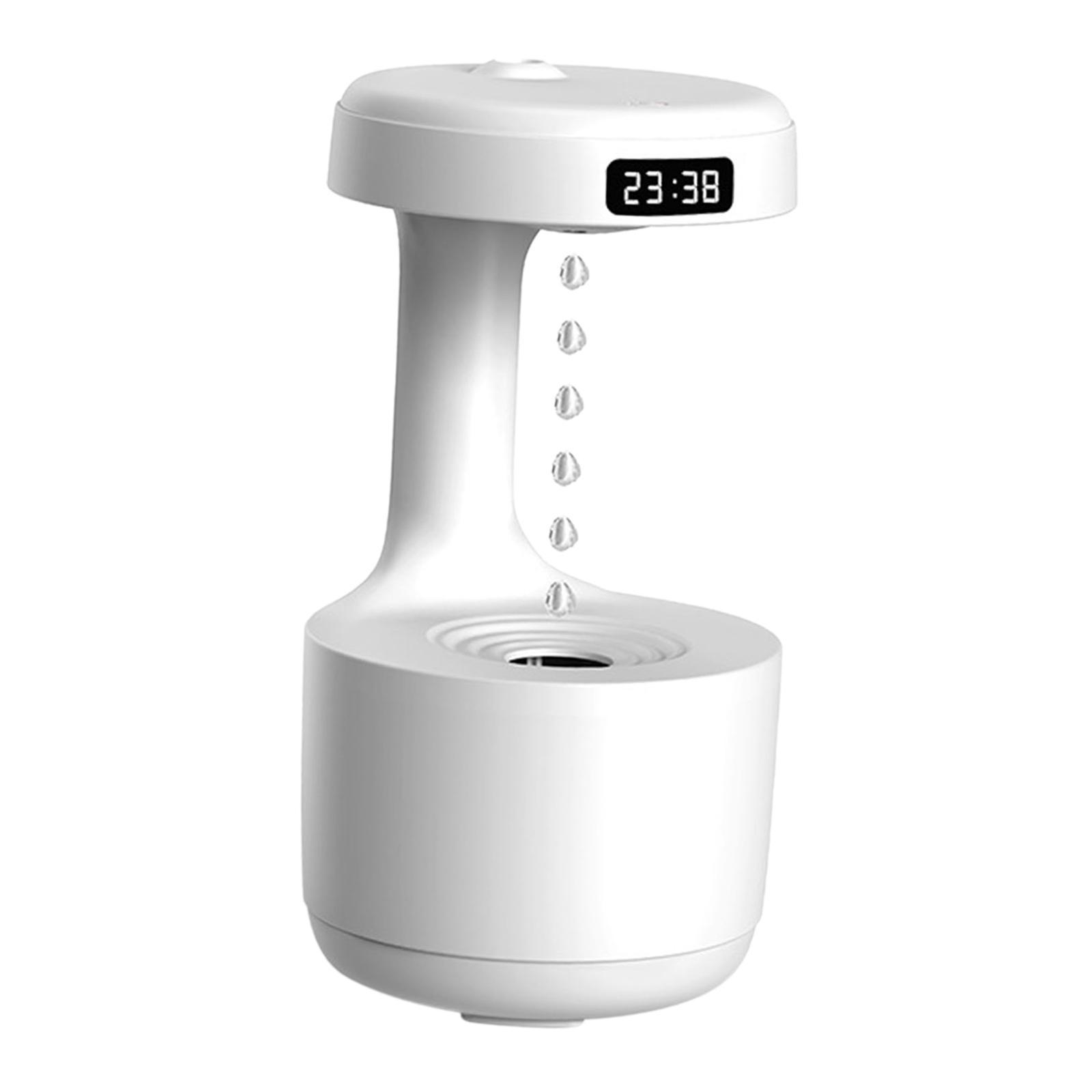 Portable Air Humidifier with Light and Water Droplet for Yoga Car Office