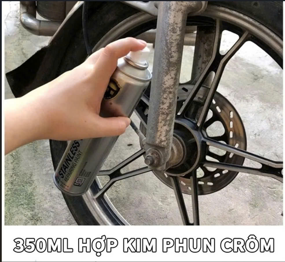 Sơn Xịt Mạ Crom 350ml