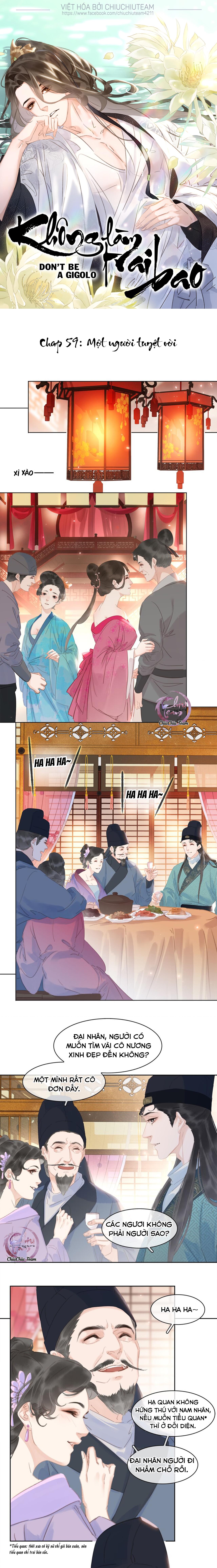 không làm trai bao! chapter 59 1