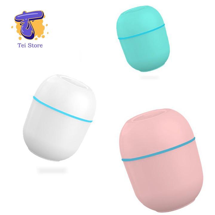 Máy xông tinh dầu - Đèn phun sương mini B8 tạo ẩm không khí 260ml