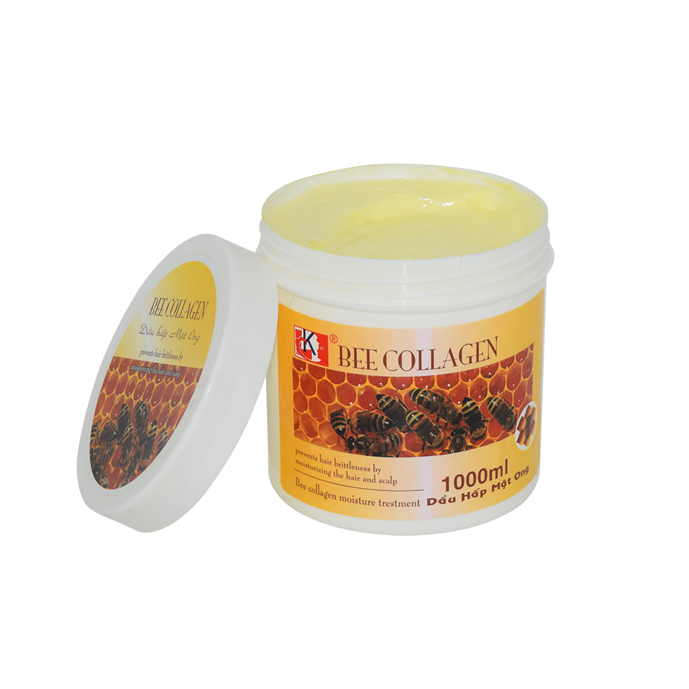 Dầu hấp dưỡng tóc LK tinh chất Collagen Mật Ong 500ml - 1000ml