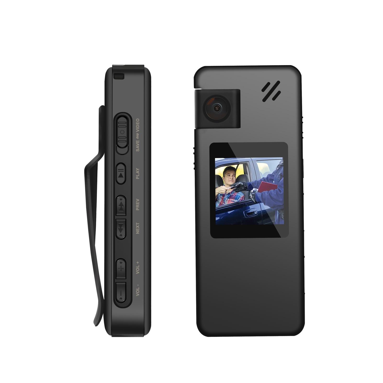 Yaergor A32 Full 1080p Máy ảnh mini Video kỹ thuật số Video Cody Vòng lặp ghi hình thu nhỏ Gói máy quay nhỏ: với thẻ TF 128G