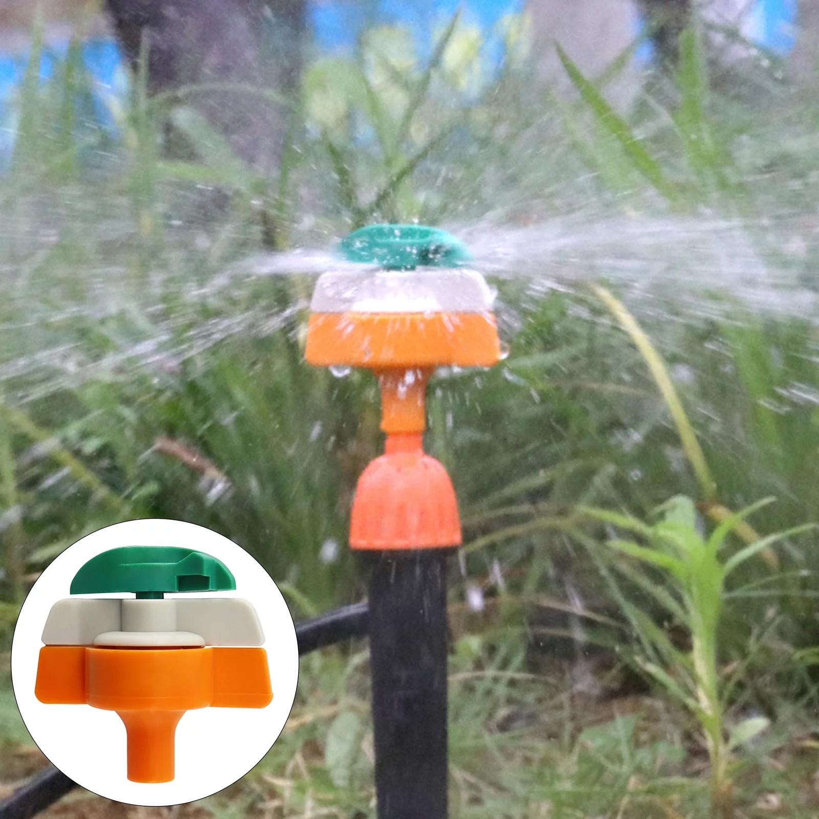 Combo 5 cái béc tưới phun mưa 360 độ 3 tầng đuôi ren ngoài 21 ly - Sản phẩm tiện lợi và tiết kiệm cho vườn cây của bạn