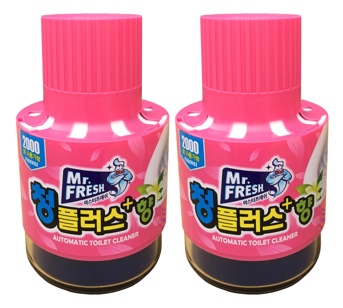 Combo 5 chai tẩy diệt khuẩn bồn cầu, toilet hương hoa ly Mr.Fresh Korea 180g