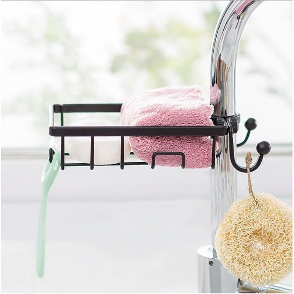 Móc treo vòi nước đựng đồ tiện dụng Drainage Shelf - ShopToro - AsiaMart
