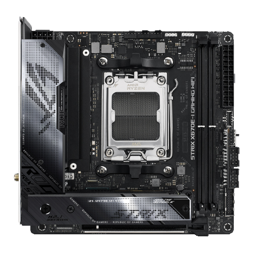 Bo mạch chủ Main ASUS ROG STRIX X670E-I GAMING WIFI Socket AMD AM5 - Hàng Chính Hãng