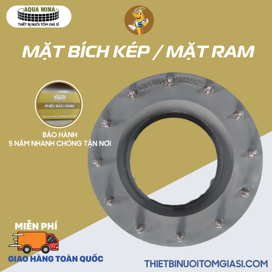 Mặt bích nhựa Fi 90mm