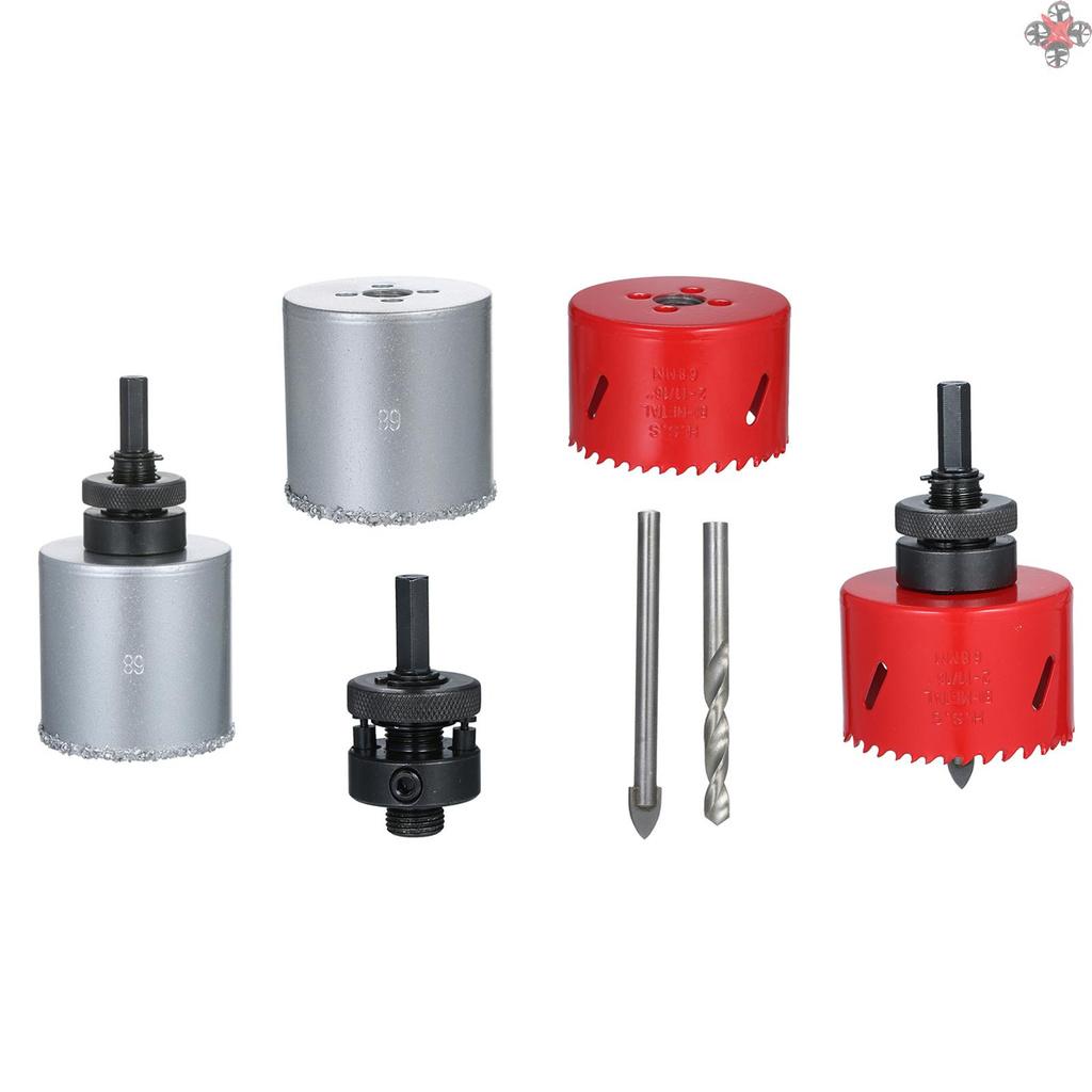 Mũi Khoan Lỗ 68mm Bằng Thép Không Gỉ