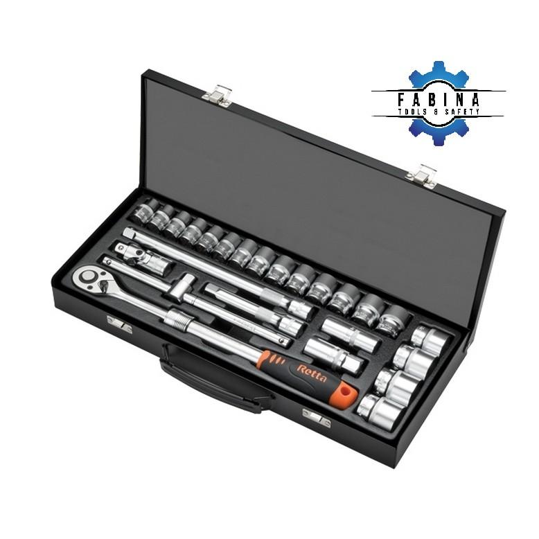 BỘ CẦN LỰC - ĐẦU NỐI 25 CHI TIẾT 1/2" RETTA RLT2501