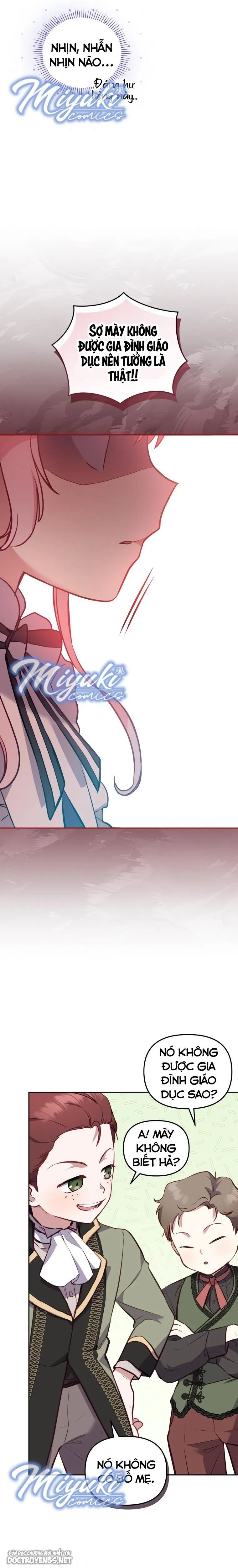 tôi được nuôi dưỡng bởi những kẻ phản diện chapter 3 27