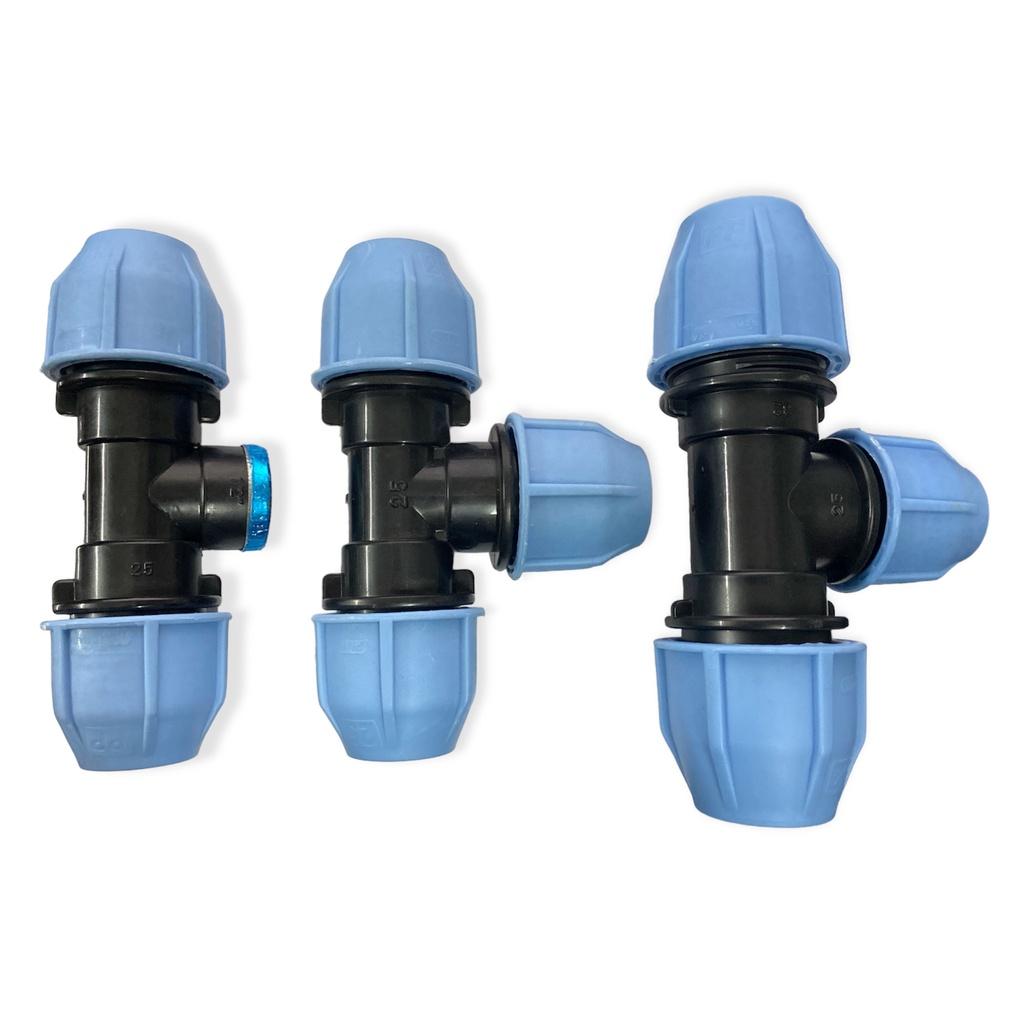 Phụ kiện măng sông ống HDPE 25mm, Không Cần Hàn