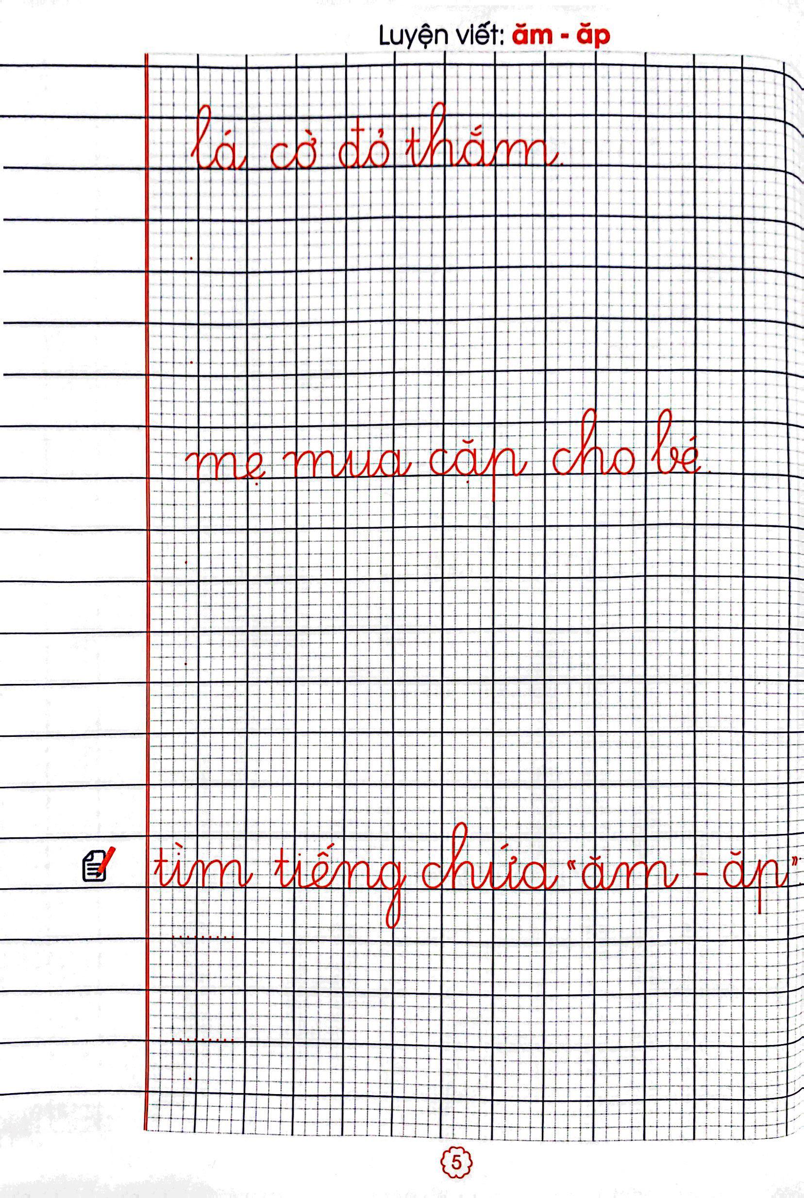 Vở Luyện Viết Lớp 1 - Quyển 2 (Cánh Diều)