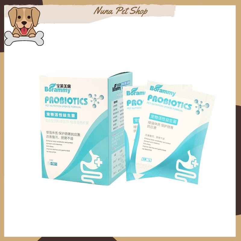 Men tiêu hóa cho chó mèo Borammy Probiotics