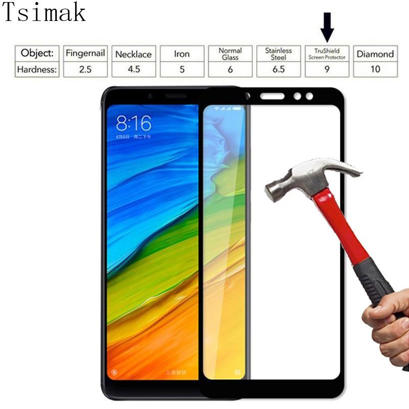 Miếng dán cường lực FULL màn hình dành cho xiaomi redmi Note 5 pro