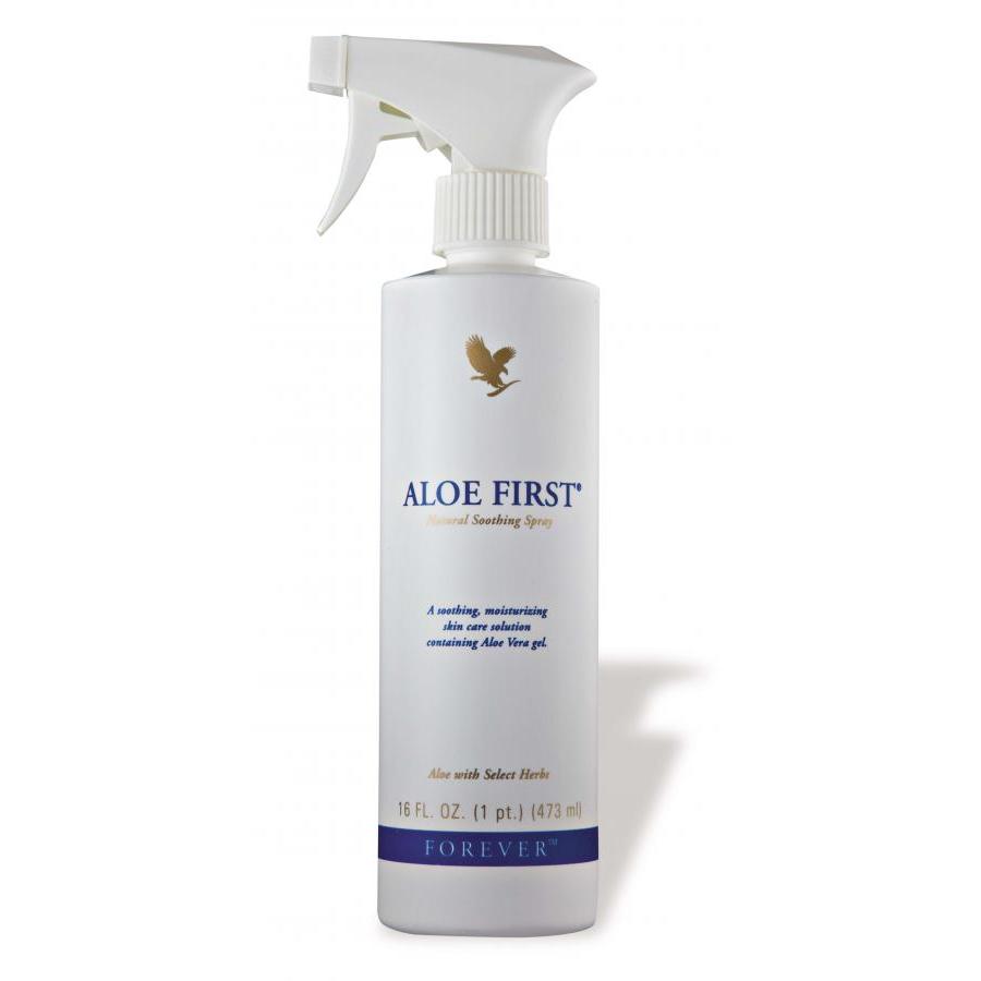 Aloe First (#040)-Nước Phun Làm Dịu Da, Bảo Vệ Da (473ml)