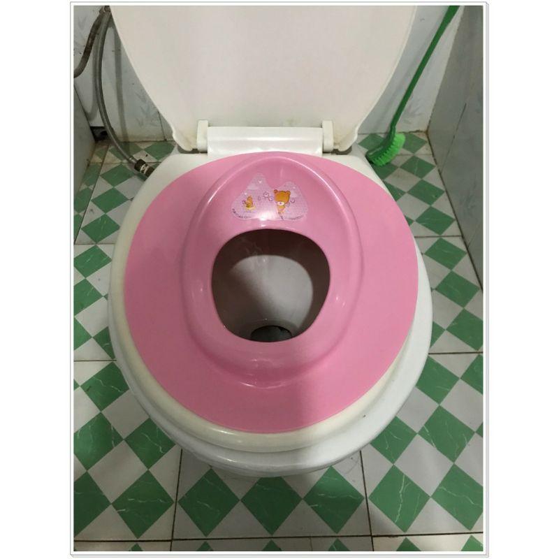 Kệ ngồi toilet cho bé - Miếng lót thu nhỏ bồn cầu nhựa Việt Nhật