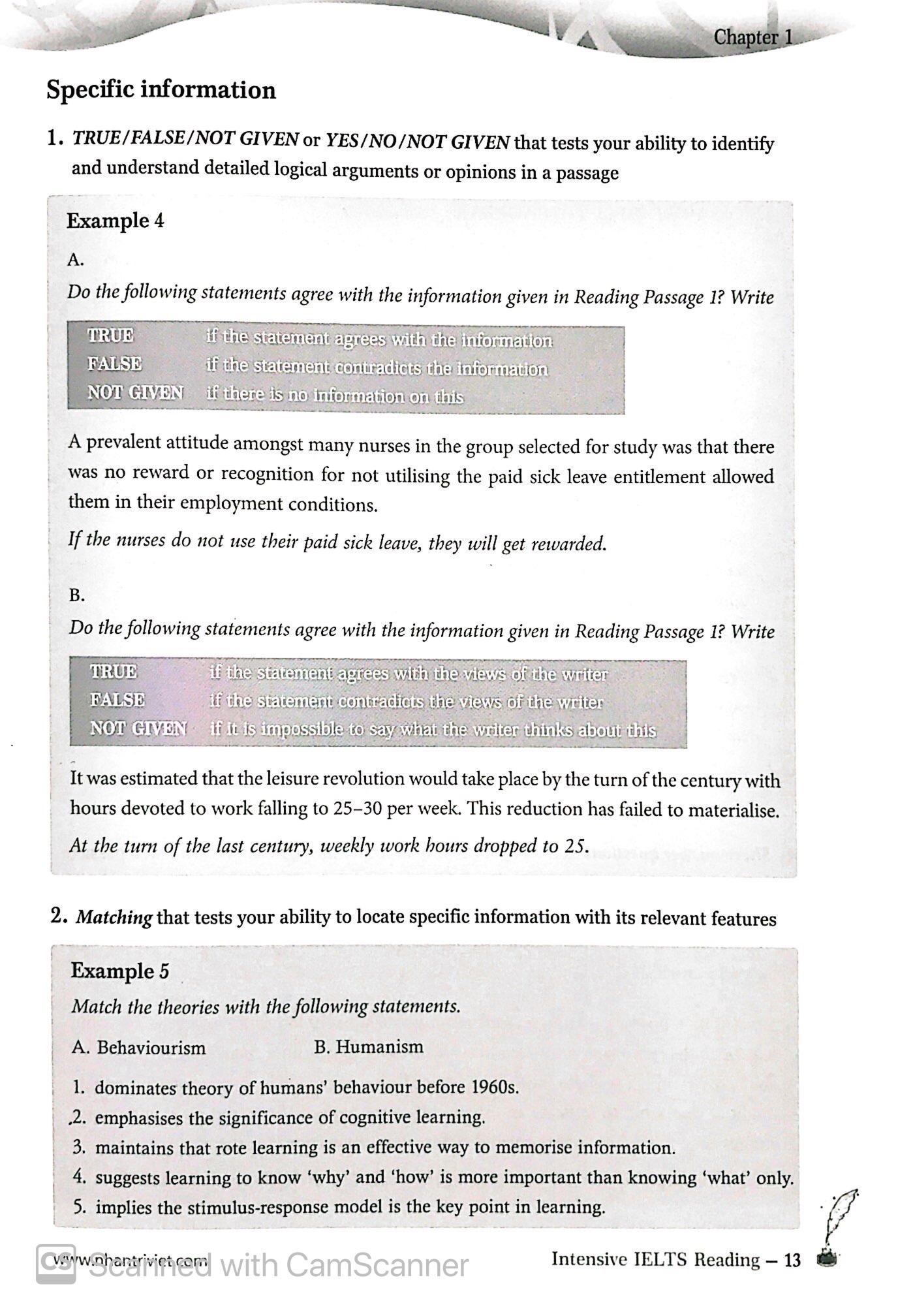 Intensive Ielts Reading (Tái Bản 2019)