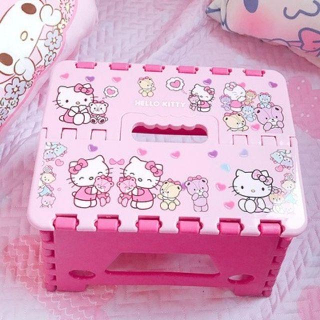 GHẾ NHỰA XẾP HELLO KITTY  KITTY HOUSE