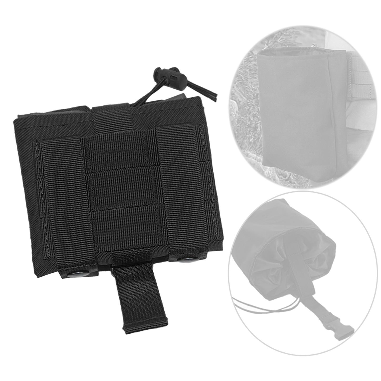 Universal Waist Bag Waterproof Drawstring Bag Attachments for Hunting Hiking
