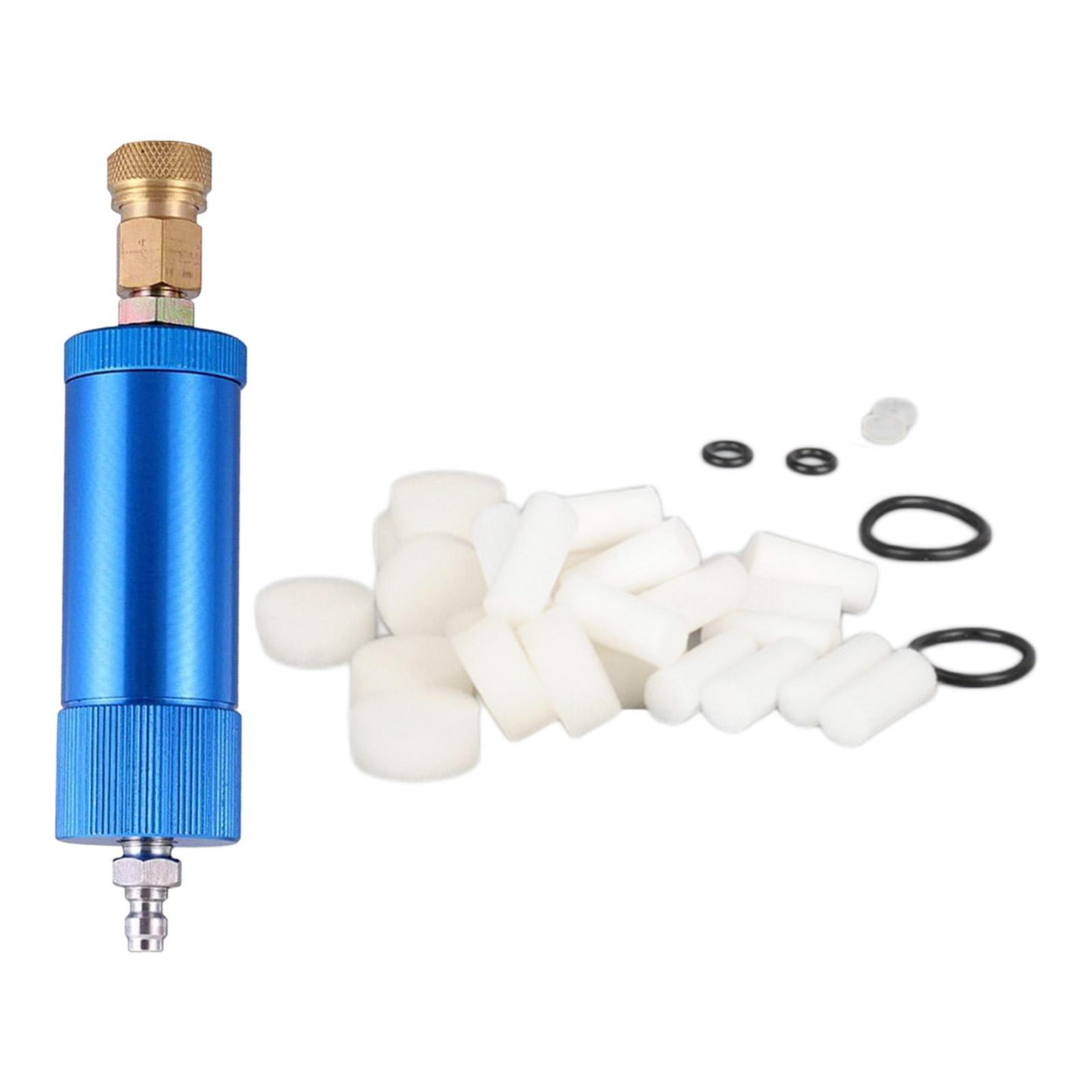 Oil Water Separator with 8mm & M10 Thread Water-Oil Separator for Hand Pump Air Filter