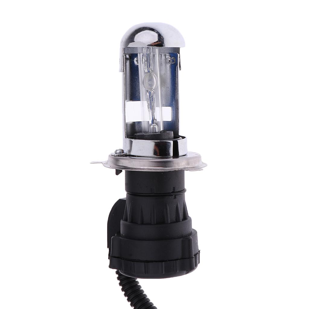 55w Hidden Bi-xenon Bulb Conversion Headlight Kit H4-3 8000K
