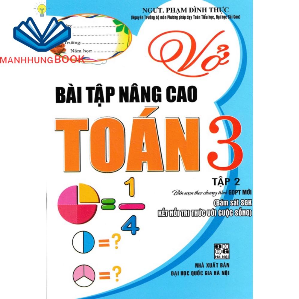 SÁCH - vở bài tập nâng cao toán lớp 3 - tập 2 (bám sát sgk kết nối tri thức với cuộc sống)