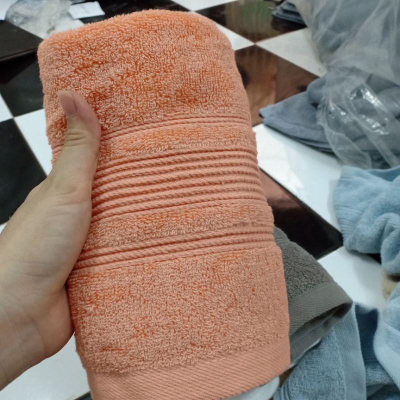 Khăn quấn tóc 35x75cm 100%.cotton thấm nước tốt
