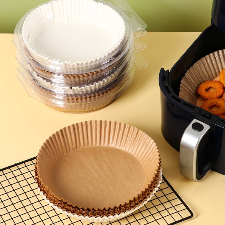 Set 50 Tờ Giấy Nến Vàng Lót Nồi Chiên Không Dầu Sạch Sẽ Tiện Dụng GD604-Dianen50-Cohop