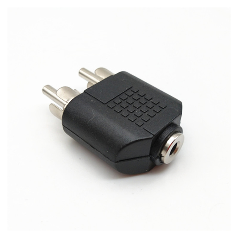 Đầu cắm, Jack chuyển đổi âm thanh 2 Jack AV hoa sen nam sang 3.5mm nữ