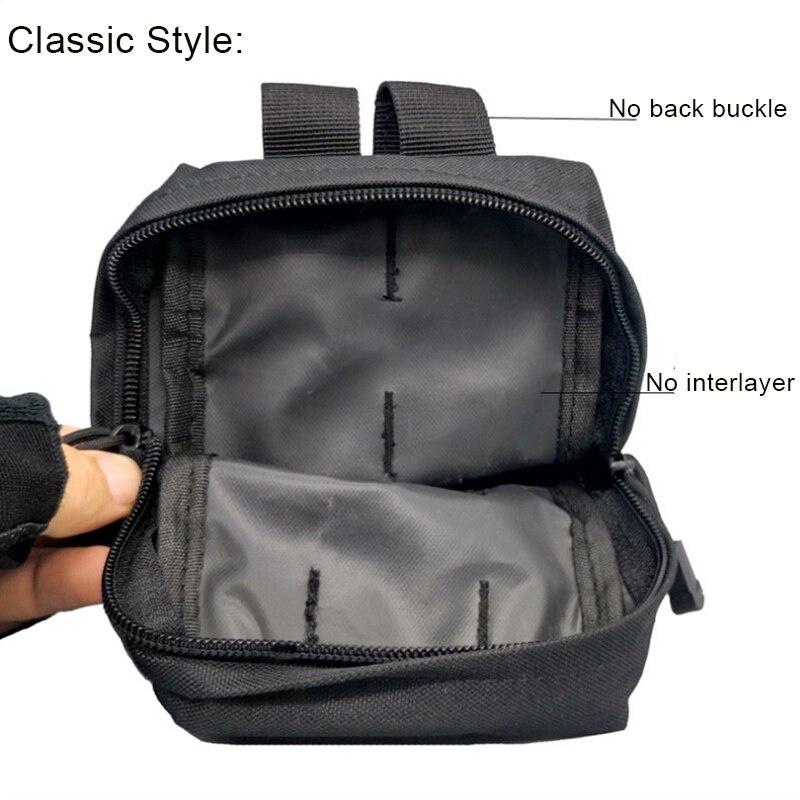 600D Oxford Cloth Tactical Bag Outdoor Tactical Waist Bag Molle EDC Tactical Pouch Purses Mobile Phone Pouch Hunting Bag Gear