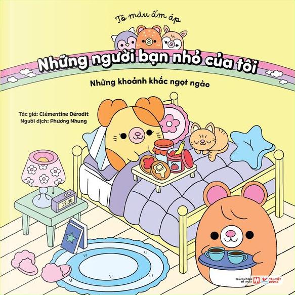 Sách - Bộ Sách Tô Màu Ấm Áp - Những Người Bạn Nhỏ Của Tôi (Bộ 4 cuốn)