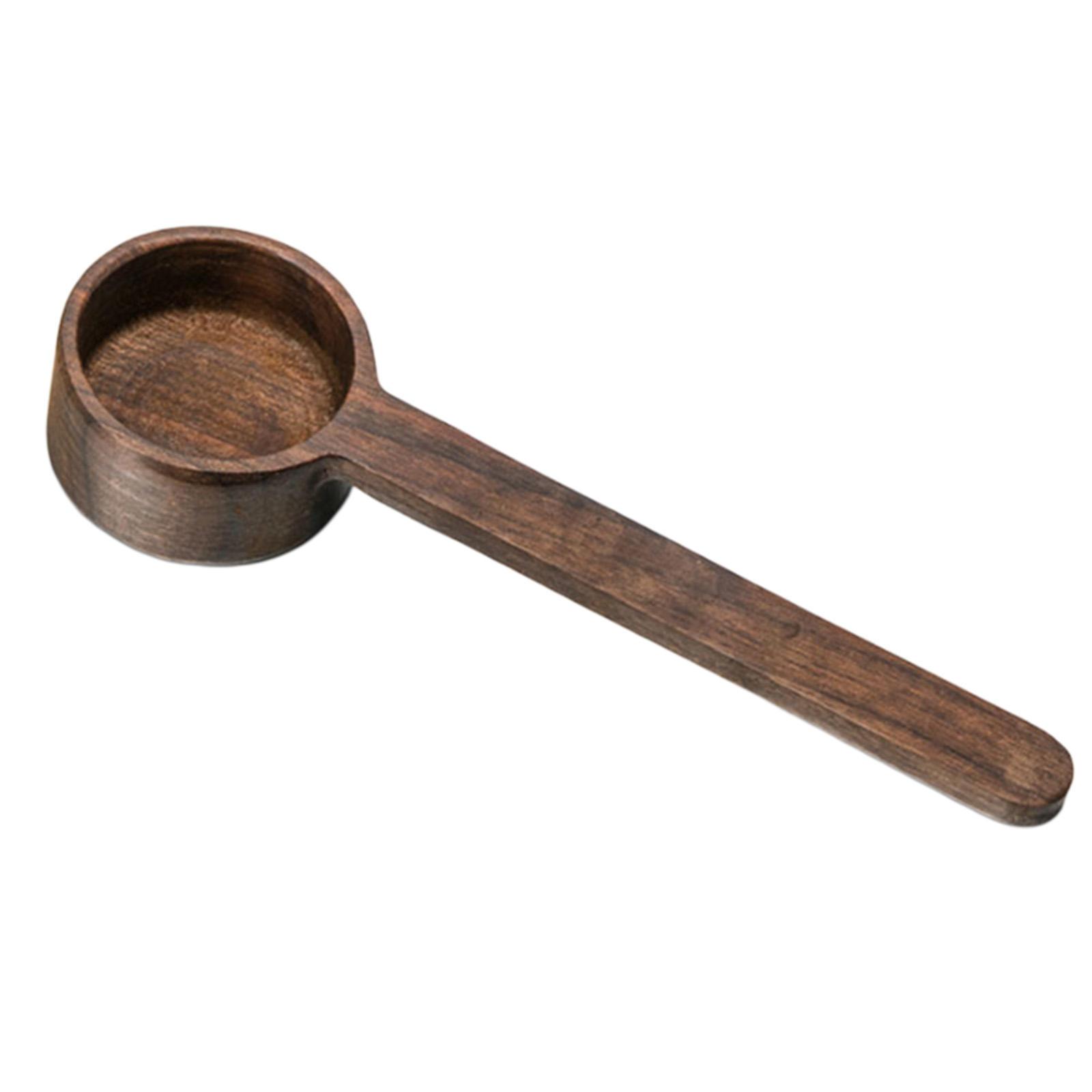 Wooden Measuring Spoons Wood Coffee Scoop Tablespoon Mixing Measure Scoop