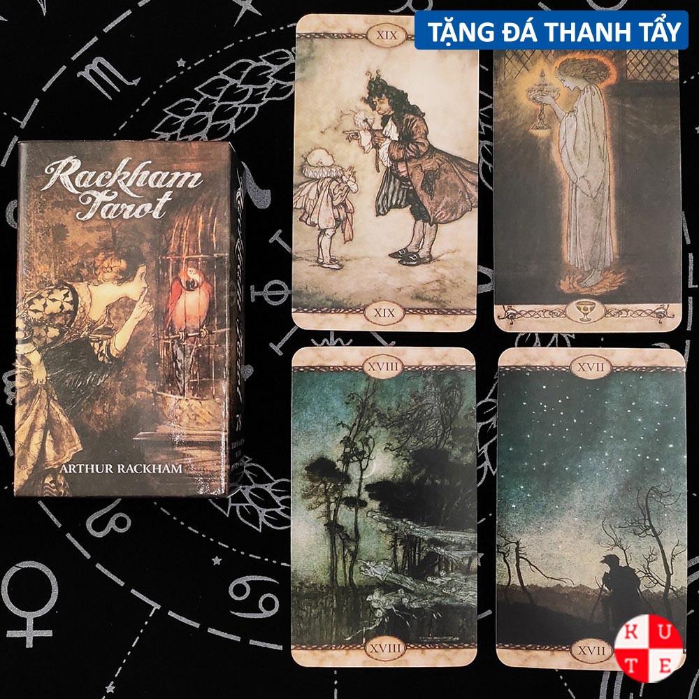 Bài Tarot Rackham 78 Lá Bài Tặng File Tiếng Anh Và Đá Thanh Tẩy