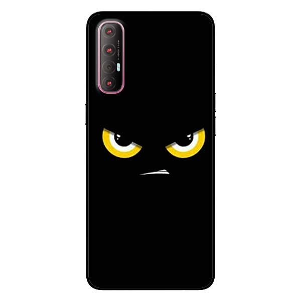 Ốp lưng dành cho Oppo Reno 3 Pro mẫu Cặp Mắt Giận Dữ