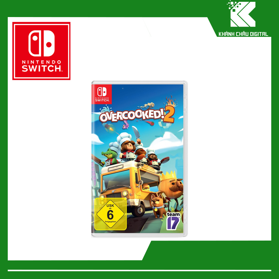 Game Nintendo Switch - Overcooked 2 - Hàng Nhập Khẩu