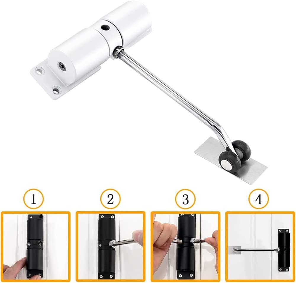 Cửa gần hơn tự động hơn, cửa gần bên ngoài hơn, lò xo bằng thép không gỉ gần hơn, để tự động đóng các cửa khác nhau