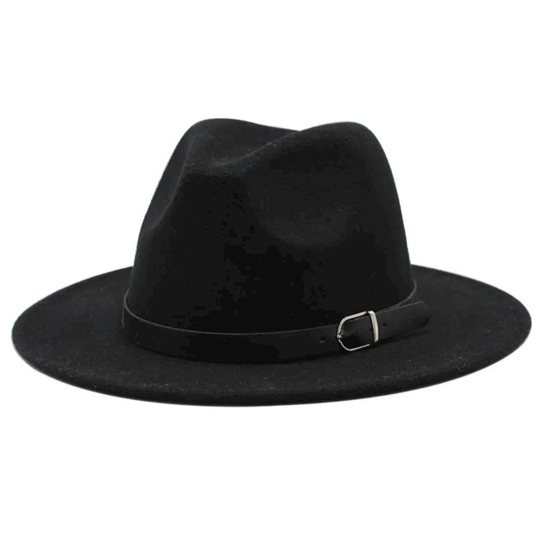 Mũ cao bồi phớt nón fedora nỉ đai da nam nữ vành mũ 7cm vòng đầu 56-59cm có dây rút điều chỉnh vòng đầu bên trong  Kiểu dáng đẹp thời trang dễ phối đồ  Dona240626