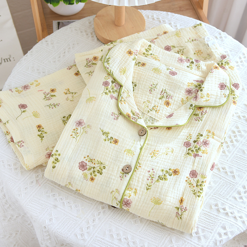 Bộ Đồ Bầu Và Sau Sinh Dài Tay AZ59 Có Khe Mở Cho Con Bú, Pijama Mặc Cữ