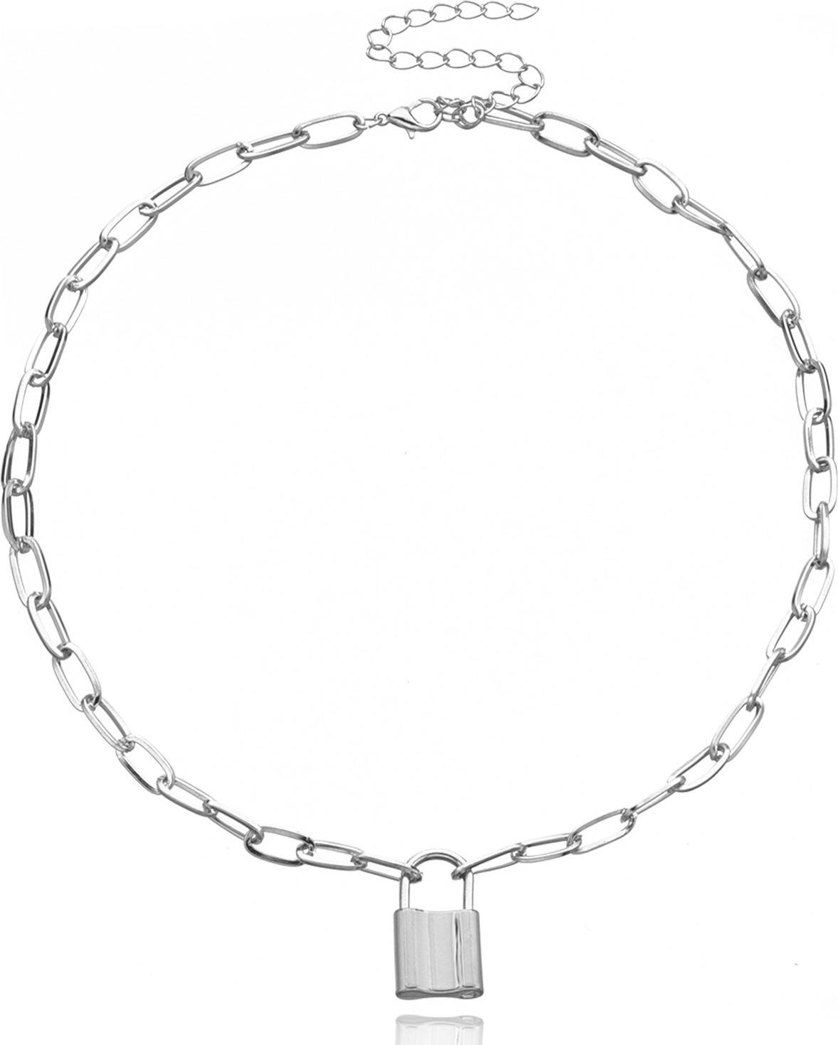 Dây chuyền vòng cổ ổ khóa cá tính unisex