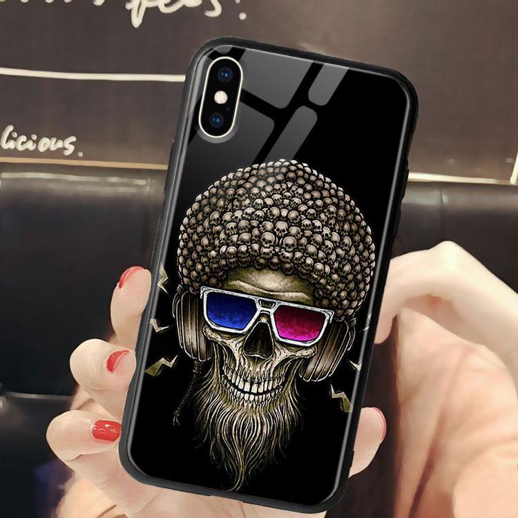 Ốp Lưng Đầu Lâu Gọn Nhẹ dành cho Iphone 6/6Plus/6S/6S Plus/7/7Plus/8/8Plus/X/Xs/Xs Max/11/11 Promax/12/12 Promax Lpc20120296
