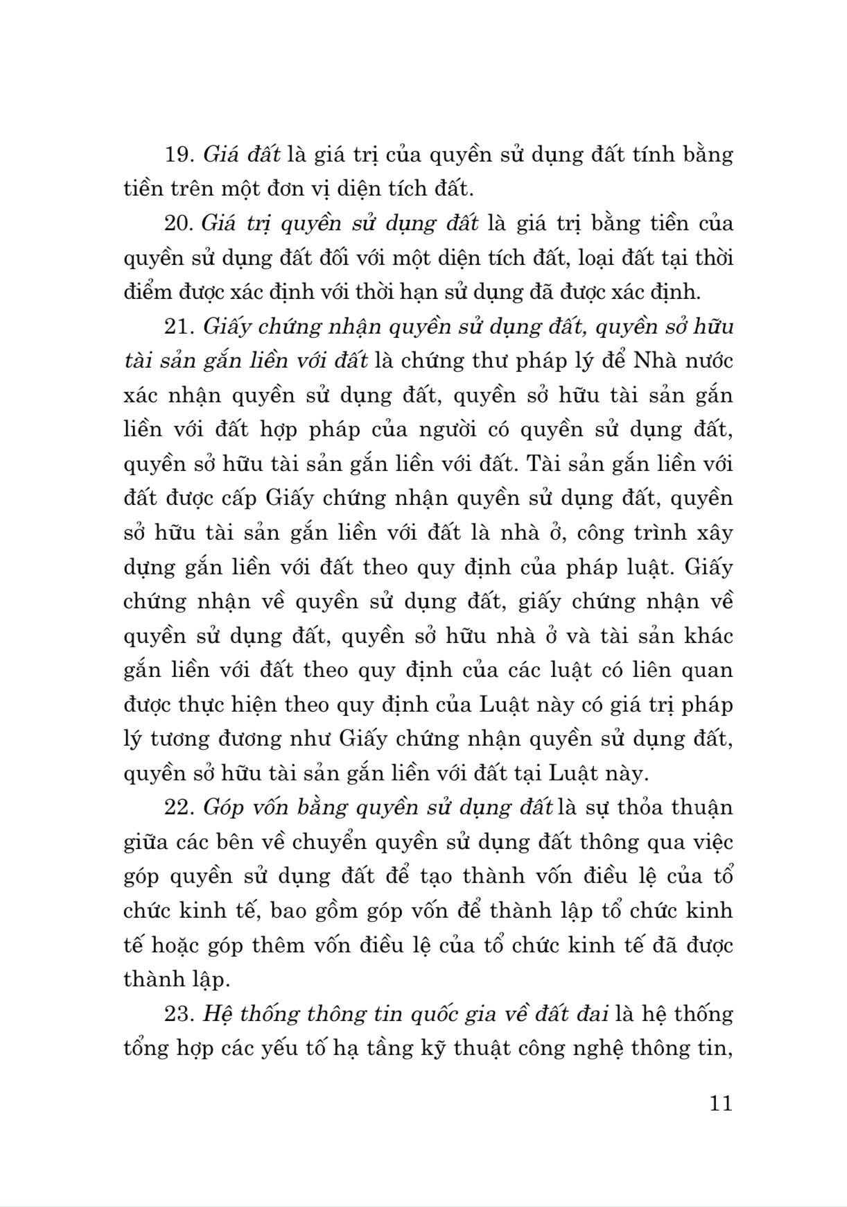 Luật Đất đai (sửa đổi, bổ sung năm 2024)
