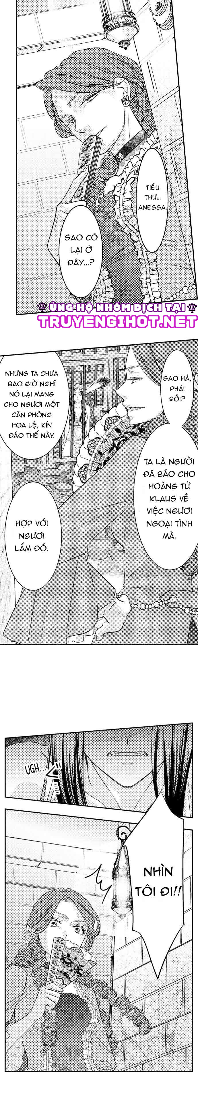 chuyển sinh vào thế giới khác ~ nếu muốn trở thành nữ hoàng hãy tìm cách để được hoàng đế sủng ái vào ban đêm chapter 6.2 3