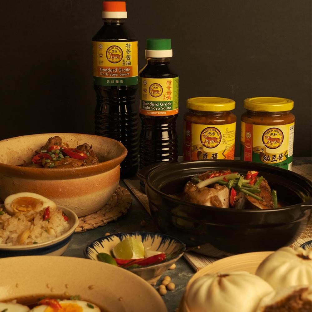 NƯỚC TƯƠNG LOẠI TIÊU CHUẨN TIGER BRAND - TIGER BRAND STANDARD LIGHT SOYA SAUCE (320ML/640ML)